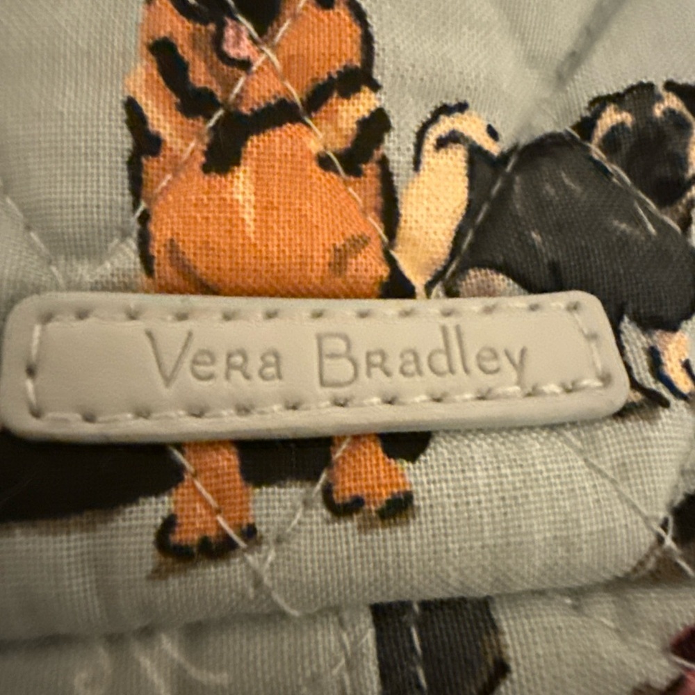 Vera Bradley RFID Mini Hipster 🐕 DOG SHOW Crossbody Purse Bag V239A New - Picture 8 of 8